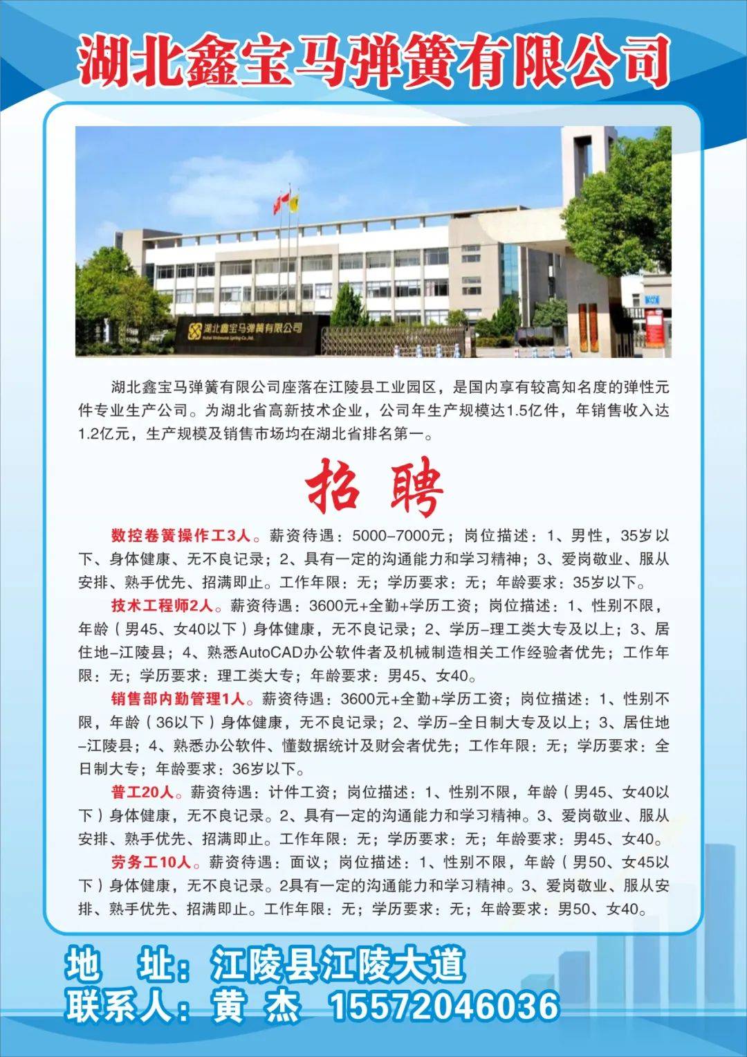 襄大集团最新招聘信息发布！